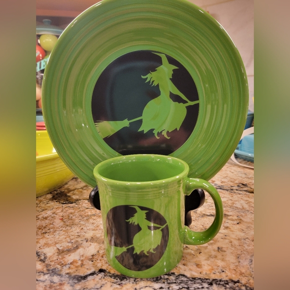 Fiestaware Other - Moonlit Witch Luncheon and Java Mug Set
